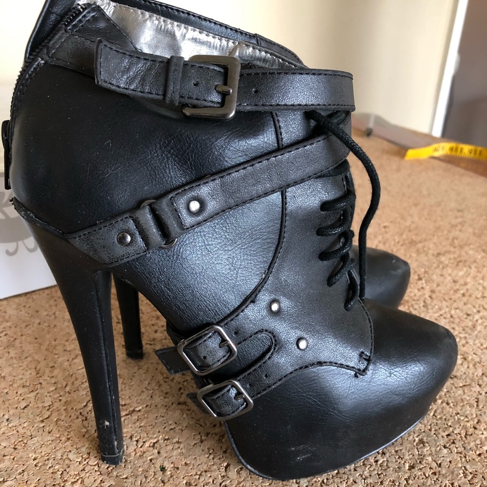 Black booties